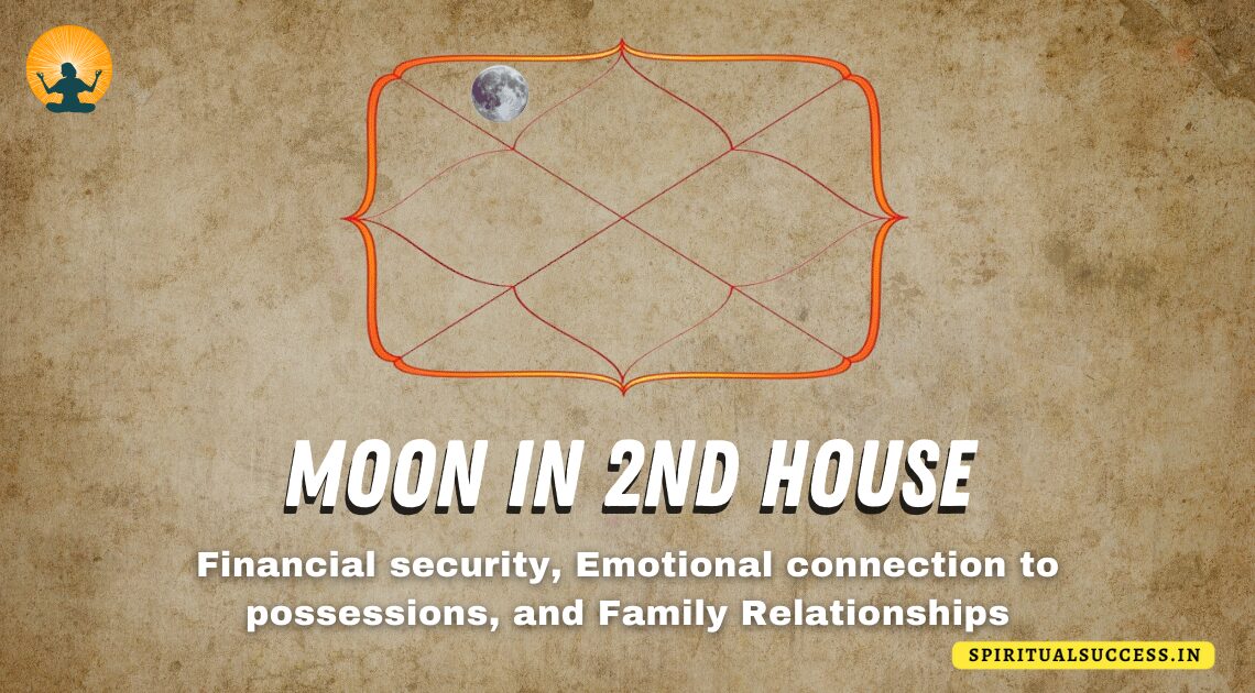 You are currently viewing Effects of Moon in the 2nd House