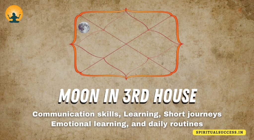 Effects of Moon in the 3rd House