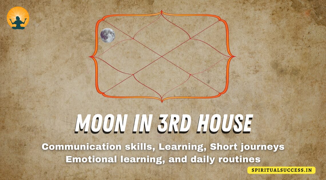 Read more about the article Effects of Moon in the 3rd House