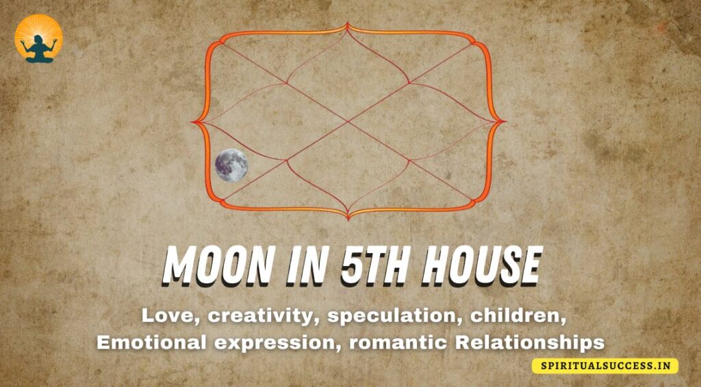 Effects of Moon in the 5th House