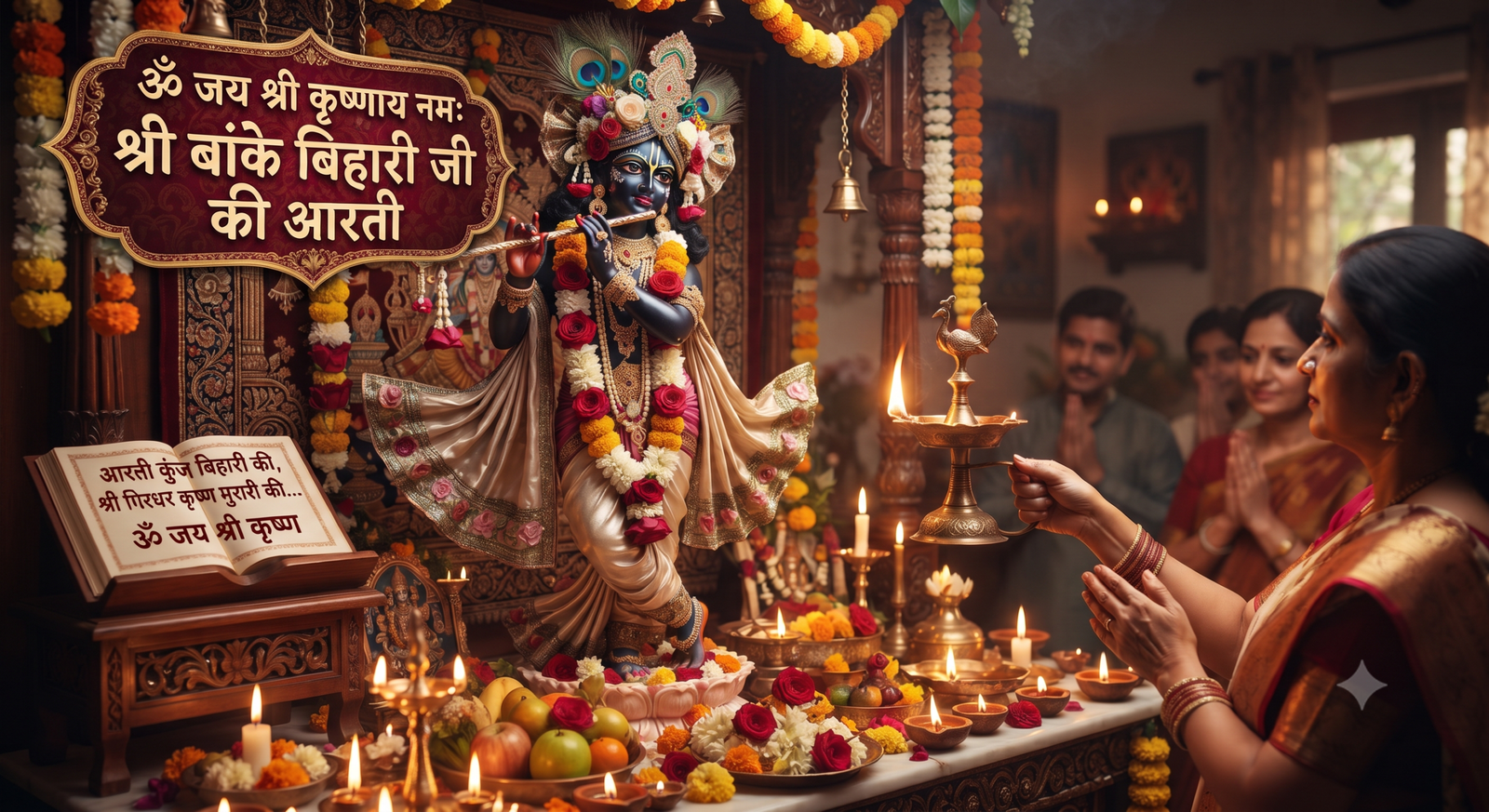 You are currently viewing Krishna Bhagwan ki Aarti Lyrics